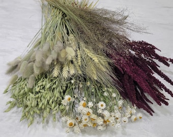 Dried Flower Bundles (Choose): Dried Bouquets, Craft Supply, Decoration