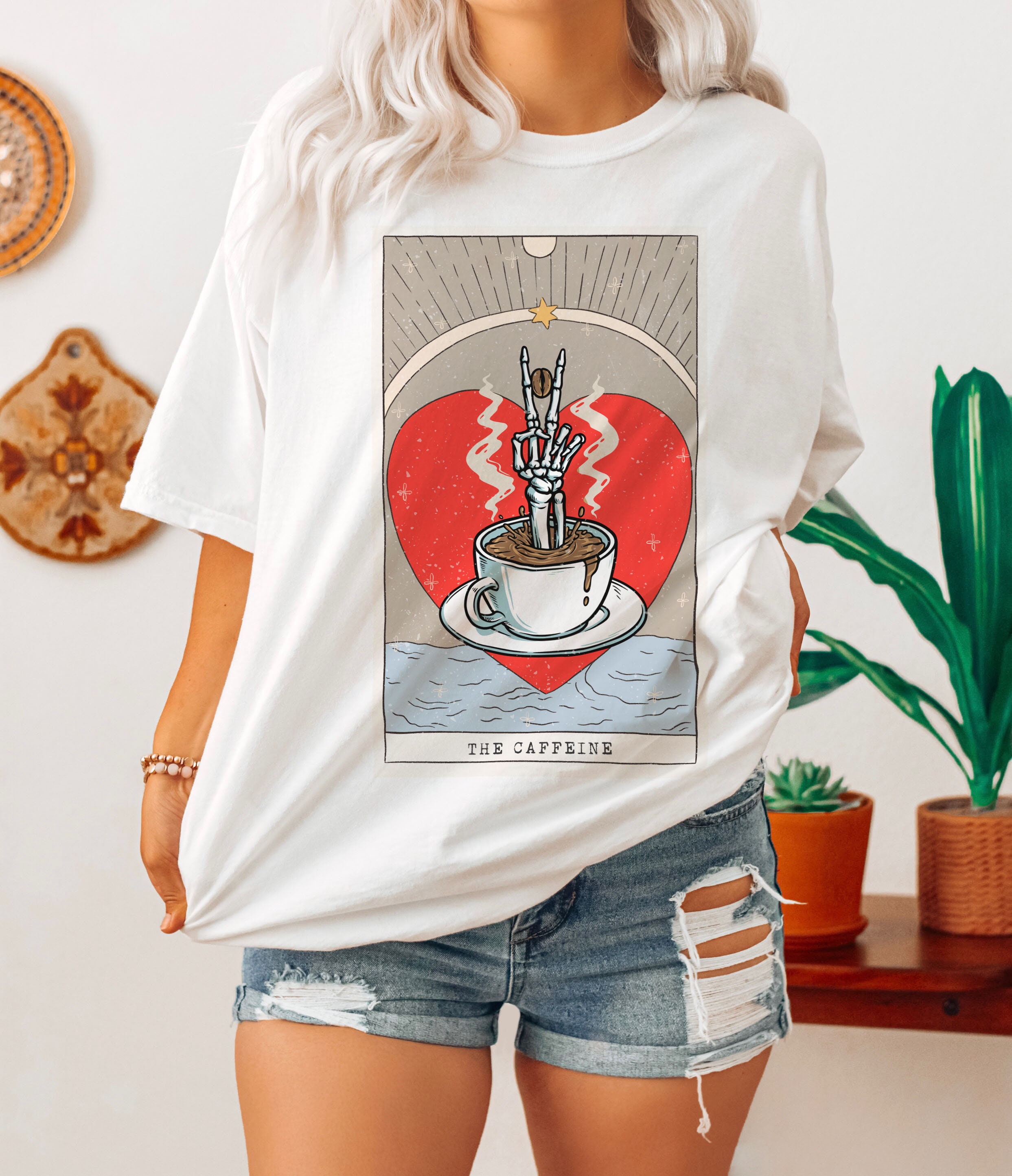 The Caffeine Tarot Card Shirt Tarot 