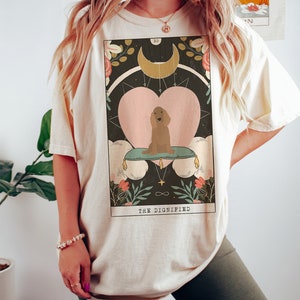 Cocker Spaniel Tarot Card Shirt, BOHO Tee, Comfort Colors Tarot Card shirt, Hippie Tee, Graphic Tee, Vintage Inspired, Graphic Tee