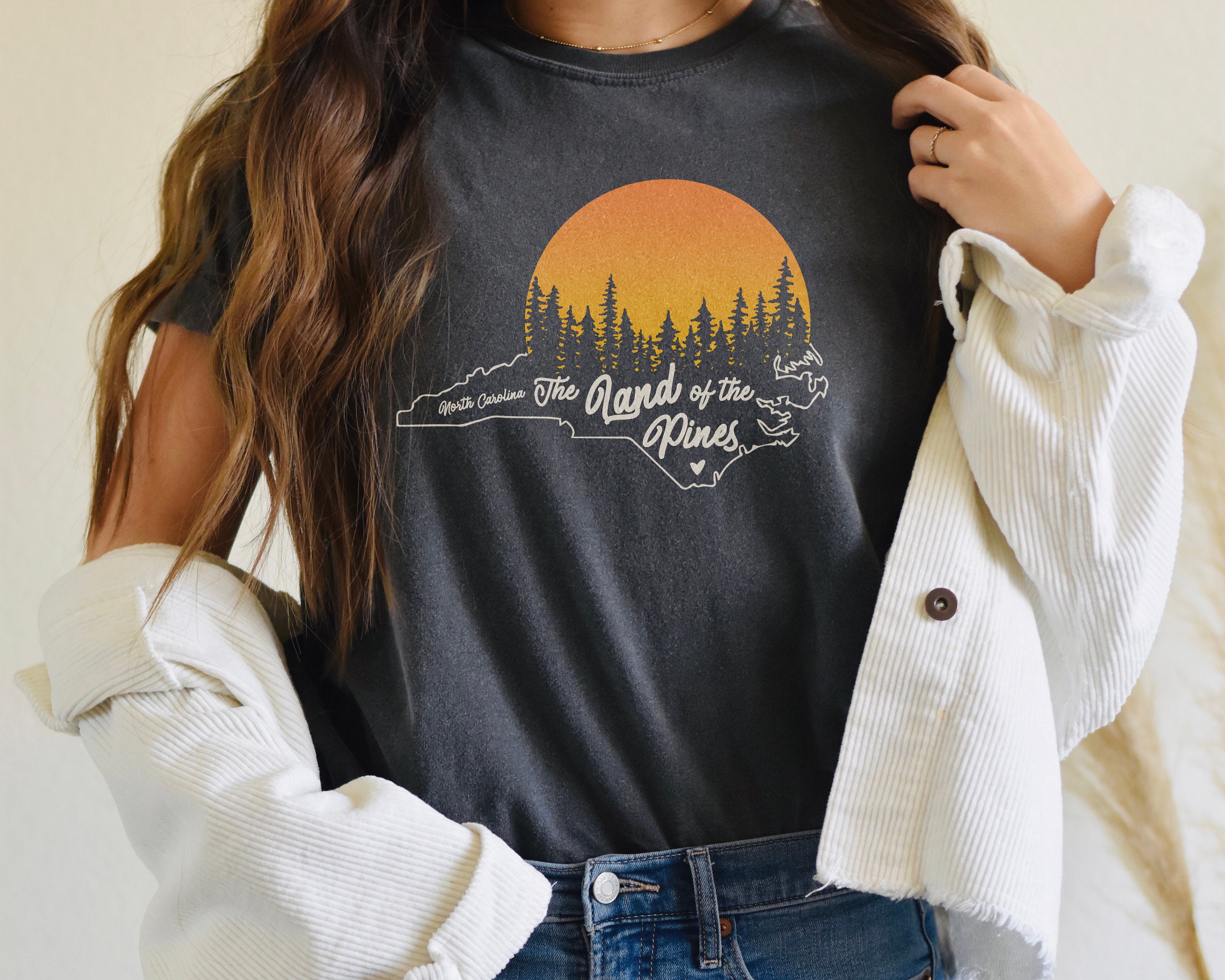 Land of the Pines Comfort Unisex Comfy Tee - Etsy