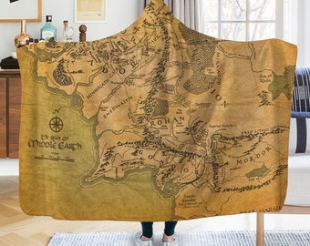 lord of the rings blanket etsy