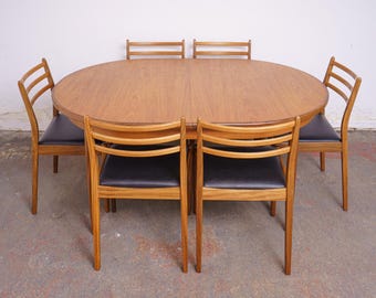 ダイニングテーブル G-PLAN g-plan Round Extension Table Round Extendind dining table by G-Plan - Vintage 14