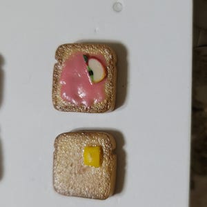 Handmade Polymerclay Earrings, Unique Gift, 2 pairs.