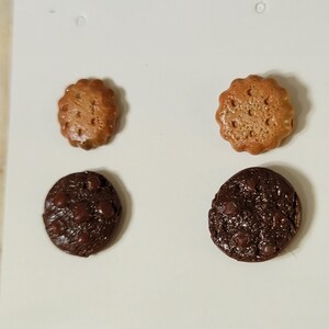 Handmade Polymerclay Earrings, Unique Gift, 2 pairs.