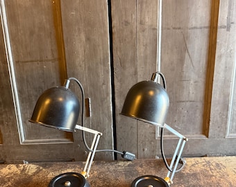 Lámpara de escritorio italiana vintage