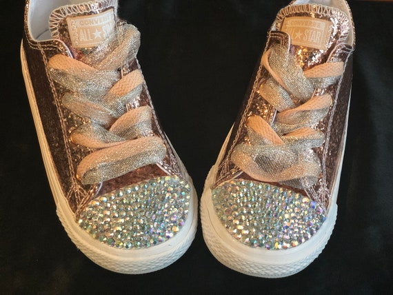 Bedazzled Converse | Etsy