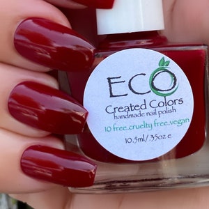 CRANBERRY TART! : Burgundy Nail Polish, Red Polish, Valentine Day Nails