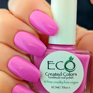 Good & Plenty: Pink Nail Polish, Purple Polish, Vegan and Cruelty Free