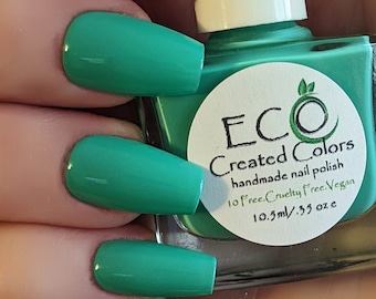 MERMAID - Teal Green Blue Nail Polish / Turquoise Polish / Indie Polish / Eco Created Colors