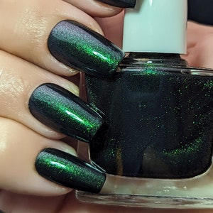 Forever Green - Shimmering Green Nail Polish, Green Nails, Spring Nail Polish