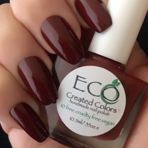 Autumn - Brown Nail Polish, Red Brown Polish, Nail Lacquer, Fall Nails