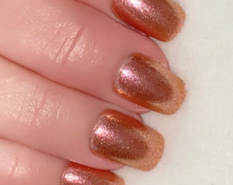 Champagne: Rose Gold Nail Polish, Romantic Subtle Blush Hue, Vegan
