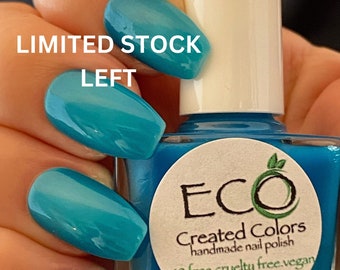 Rob-in-eggs - Blue Nail Polish, Turquoise Polish, Nail Lacquer, Vegan and Cruelty Free