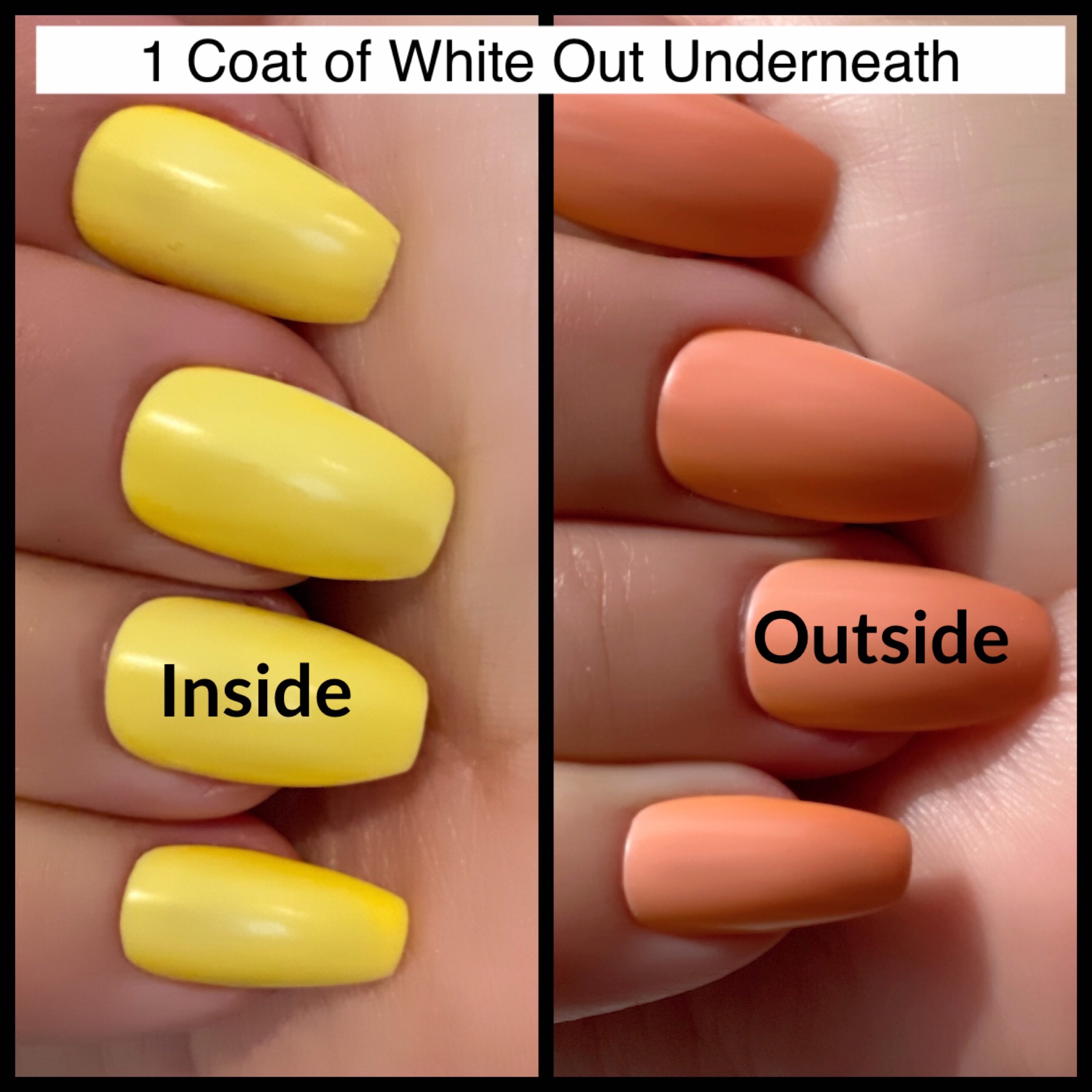 Fun in the Sun Yellow to Orange Fall Nail Polish Yellow to - Etsy