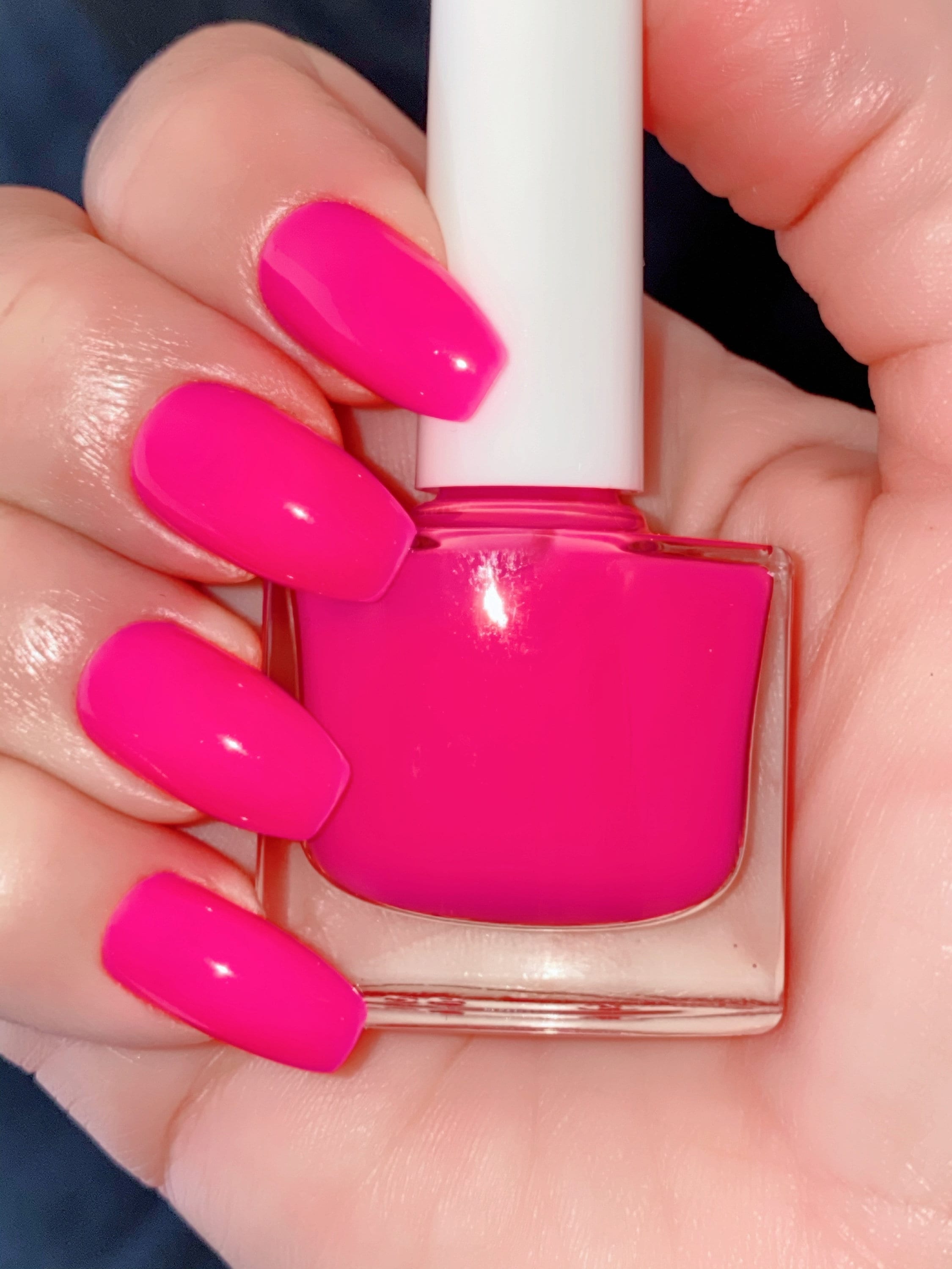 Bright Pink Nail Polish
