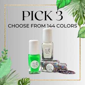 Nail Polish Pick 3, Nail Care, Pick Your Colors, Birthday Gift, Personal Gifts, Handmade Gifts, Best Gift, Mothers Day Gift