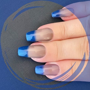 Blue Thermal Color Changing Nail Polish, Blue to Tan: Wanderer image 5