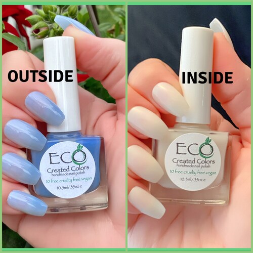 Fun in the Sun Blue Cream/clear to Blue Photochromic Nail - Etsy New Zealand Fun in the Sun Blue Cream/clear to Blue Photochromic Nail - Etsy New Zealand