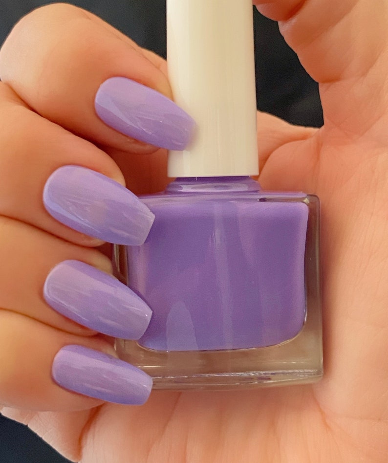 LOVE My Lavender: Purple/Lavender Nail Polish, Cruelty Free and Vegan Polish, Fall Nail Polish image 2