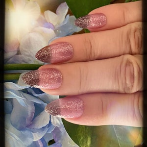 MAGIC Purple Glitter Thermal Color Changing Nail Polish, Plum to Pink Polish, Summer Nails image 9