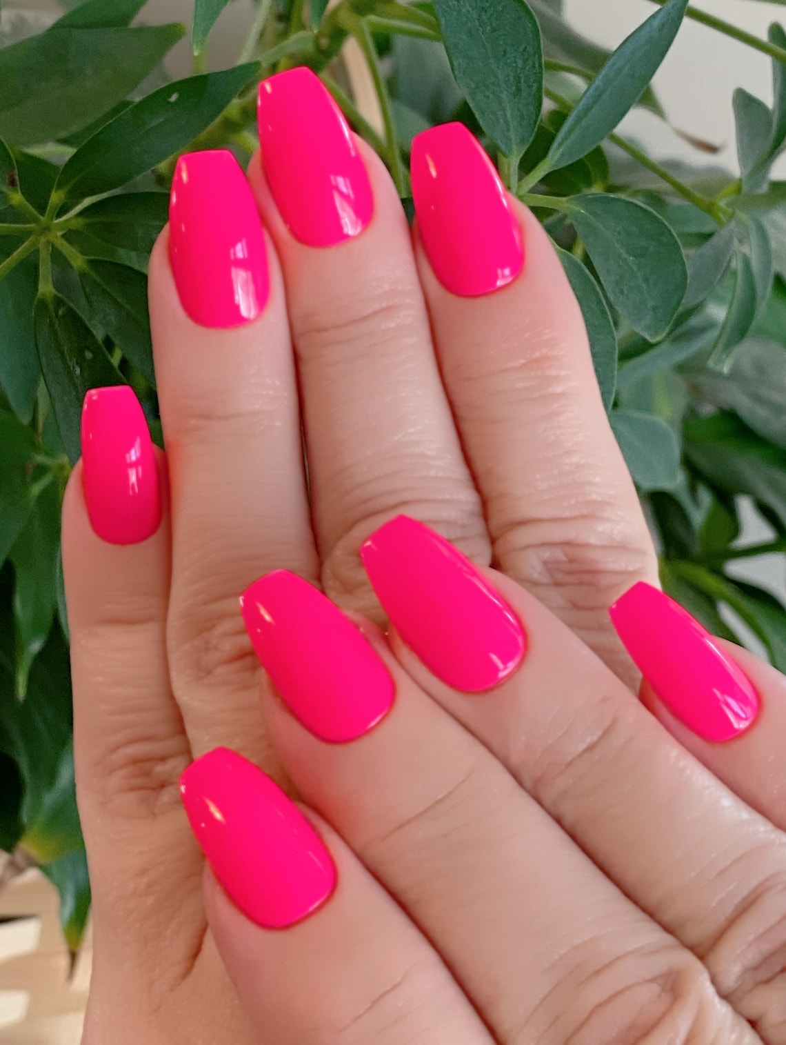 Summer Lovin Pink Neon Nail Polish Nail Lacquer Cruelty Etsy Canada
