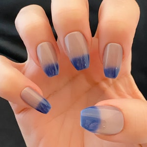 Blue Thermal Color Changing Nail Polish, Blue to Tan: Wanderer image 9