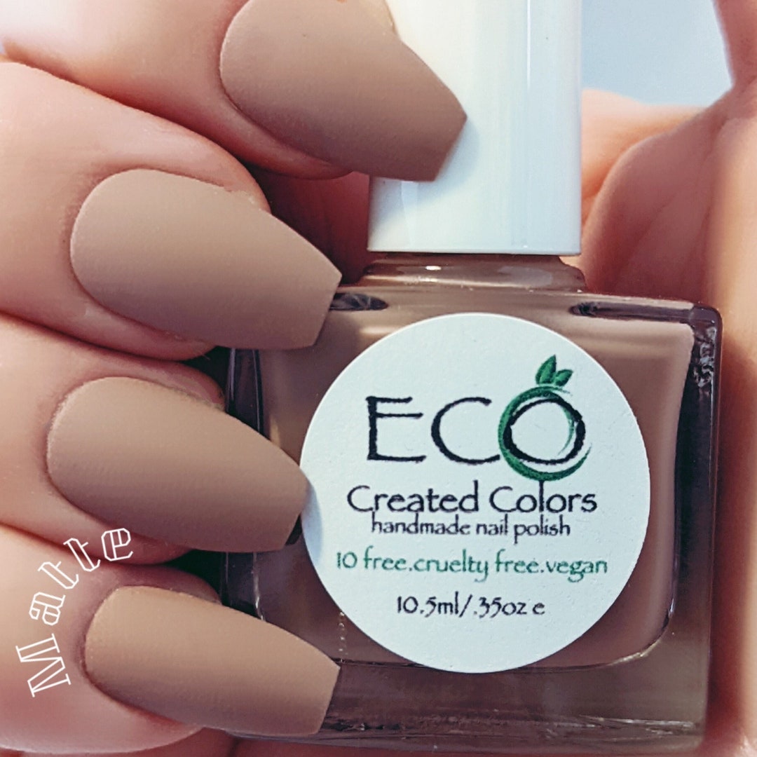 Daily Classic Matt Brown Nail | Ombre nails, Brown nails, Nude nails