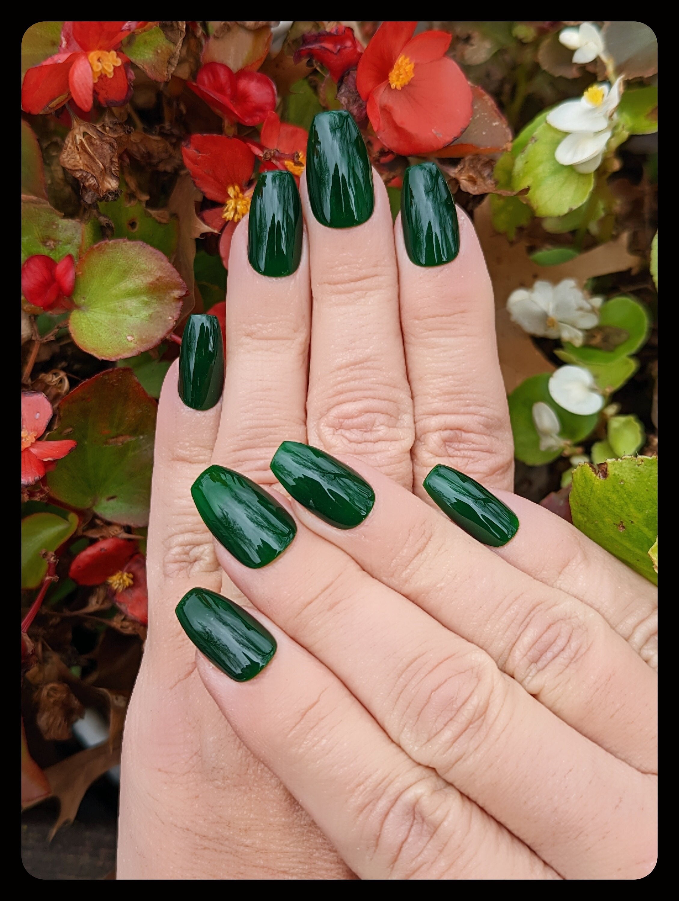 Sodium Barium Gel Polish - Lime Green Magnetic Chrome Inspired by Fireworks  – F.U.N LACQUER