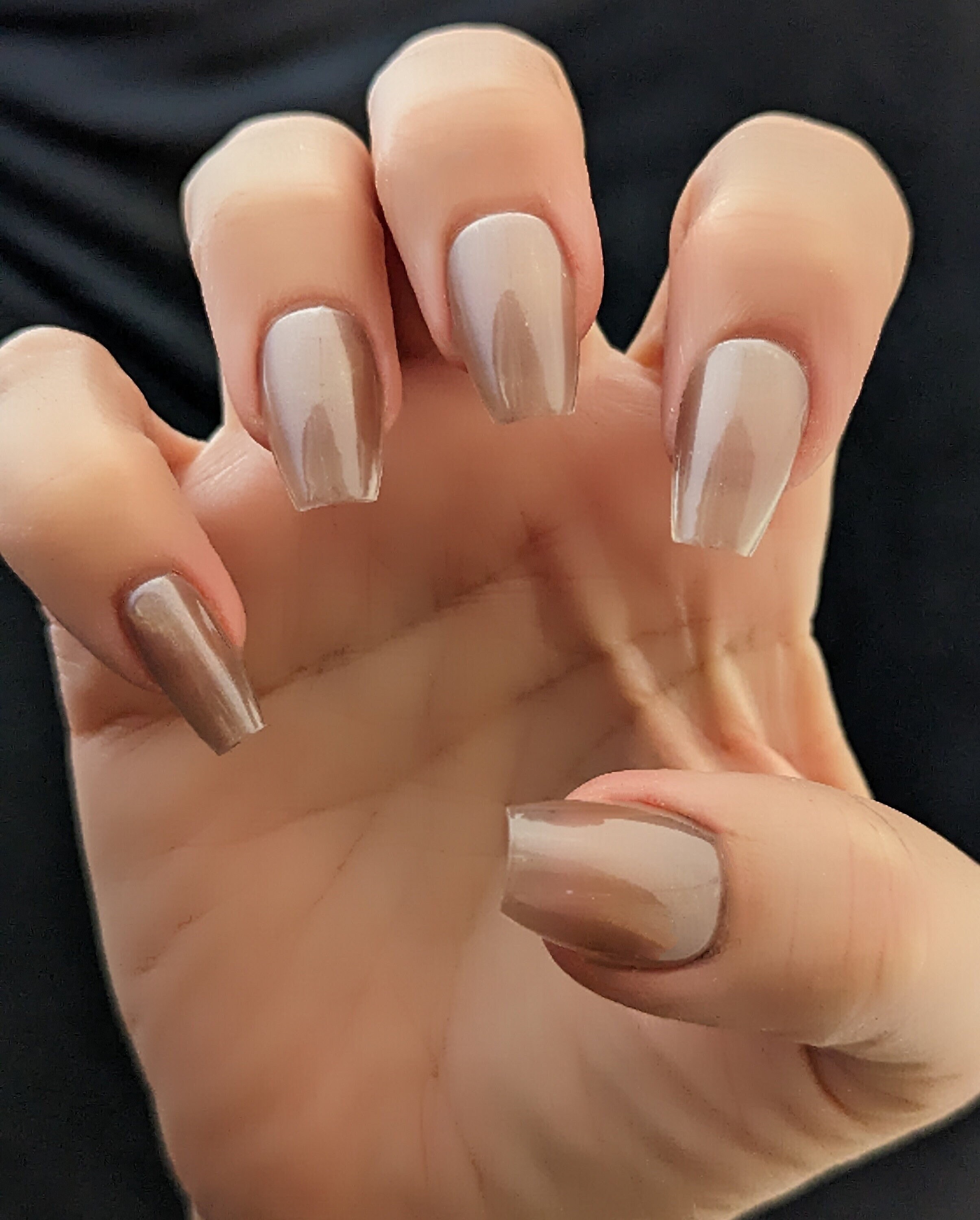 20 top Light Brown Nails Design ideas in 2024