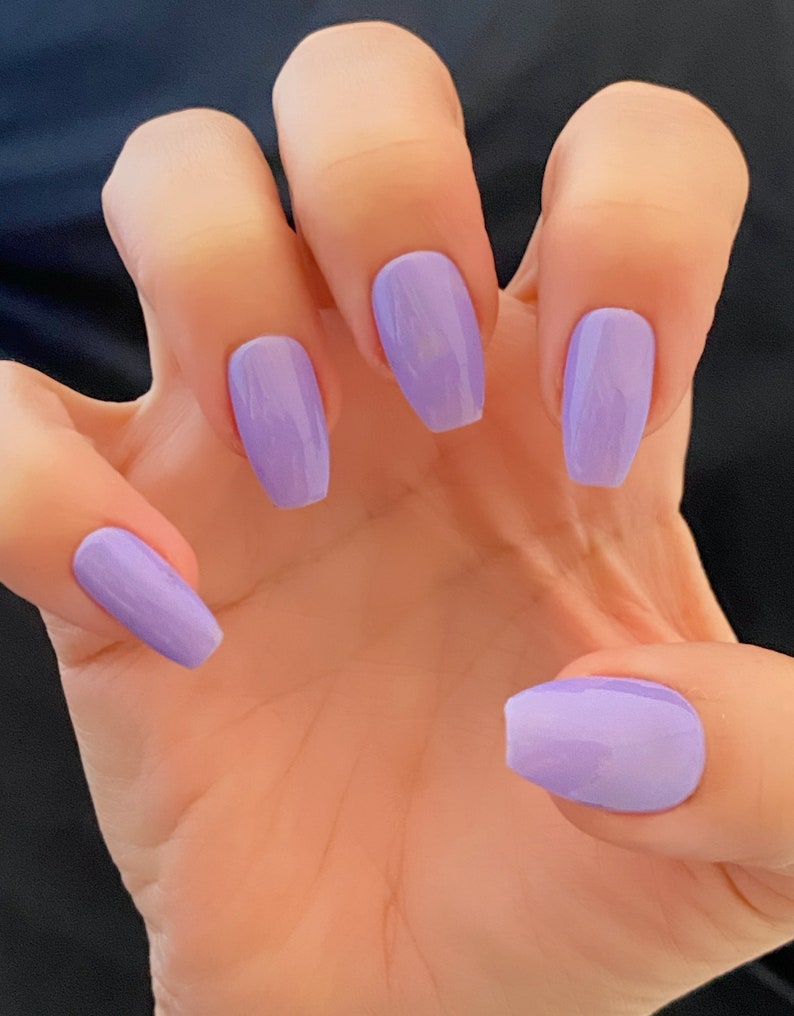 LOVE My Lavender: Purple/Lavender Nail Polish, Cruelty Free and Vegan Polish, Fall Nail Polish image 5