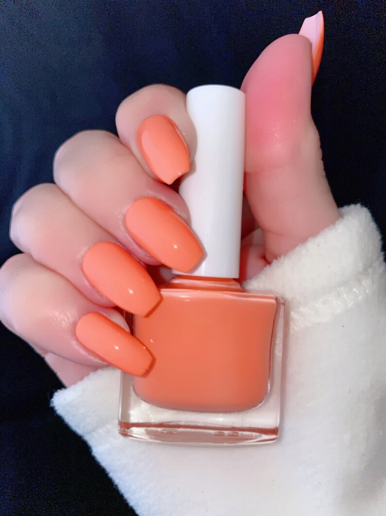 Orange/Coral Nail Polish Gifts under 10 Fall Color : | Etsy