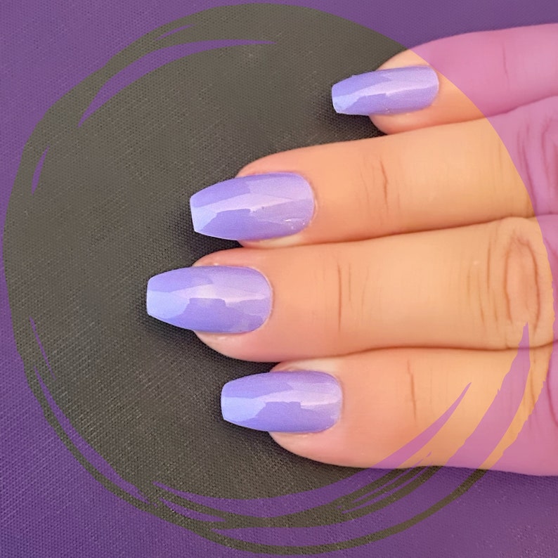 LOVE My Lavender: Purple/Lavender Nail Polish, Cruelty Free and Vegan Polish, Fall Nail Polish image 3