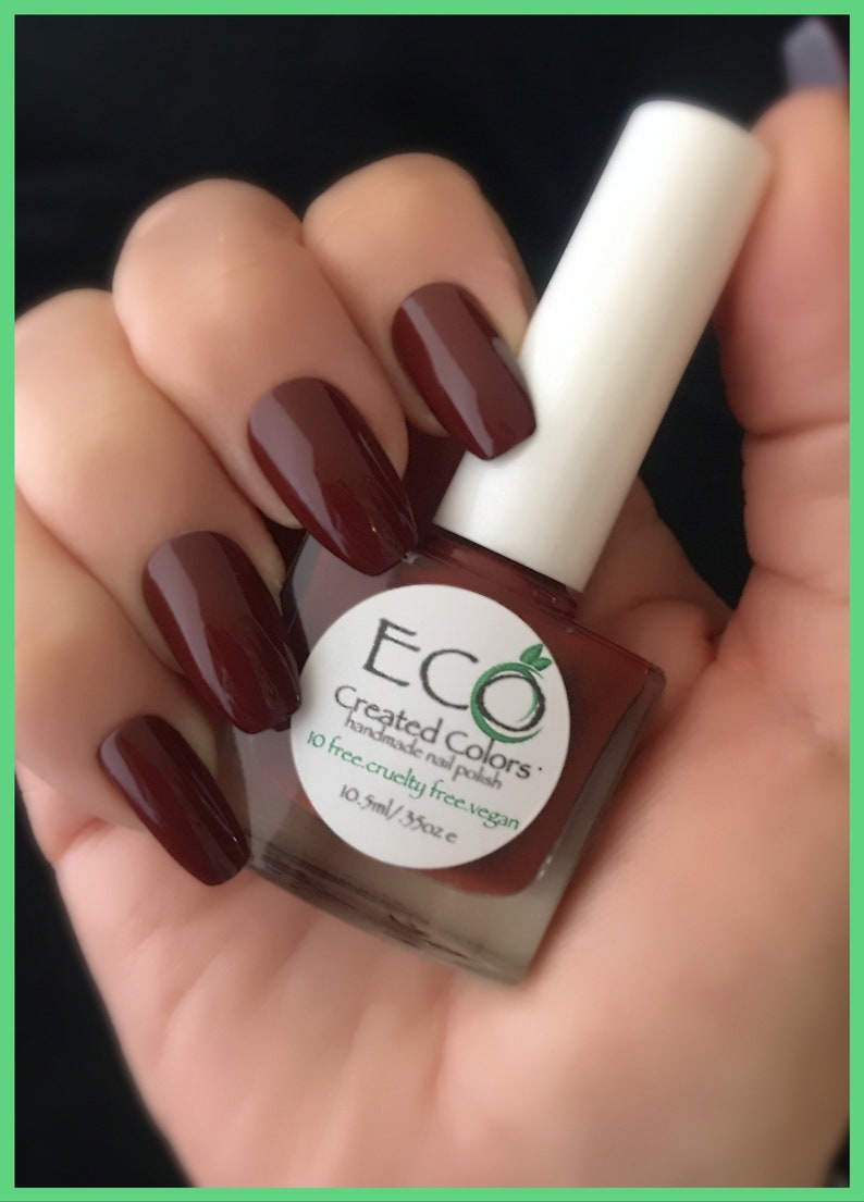 dark brown polish
