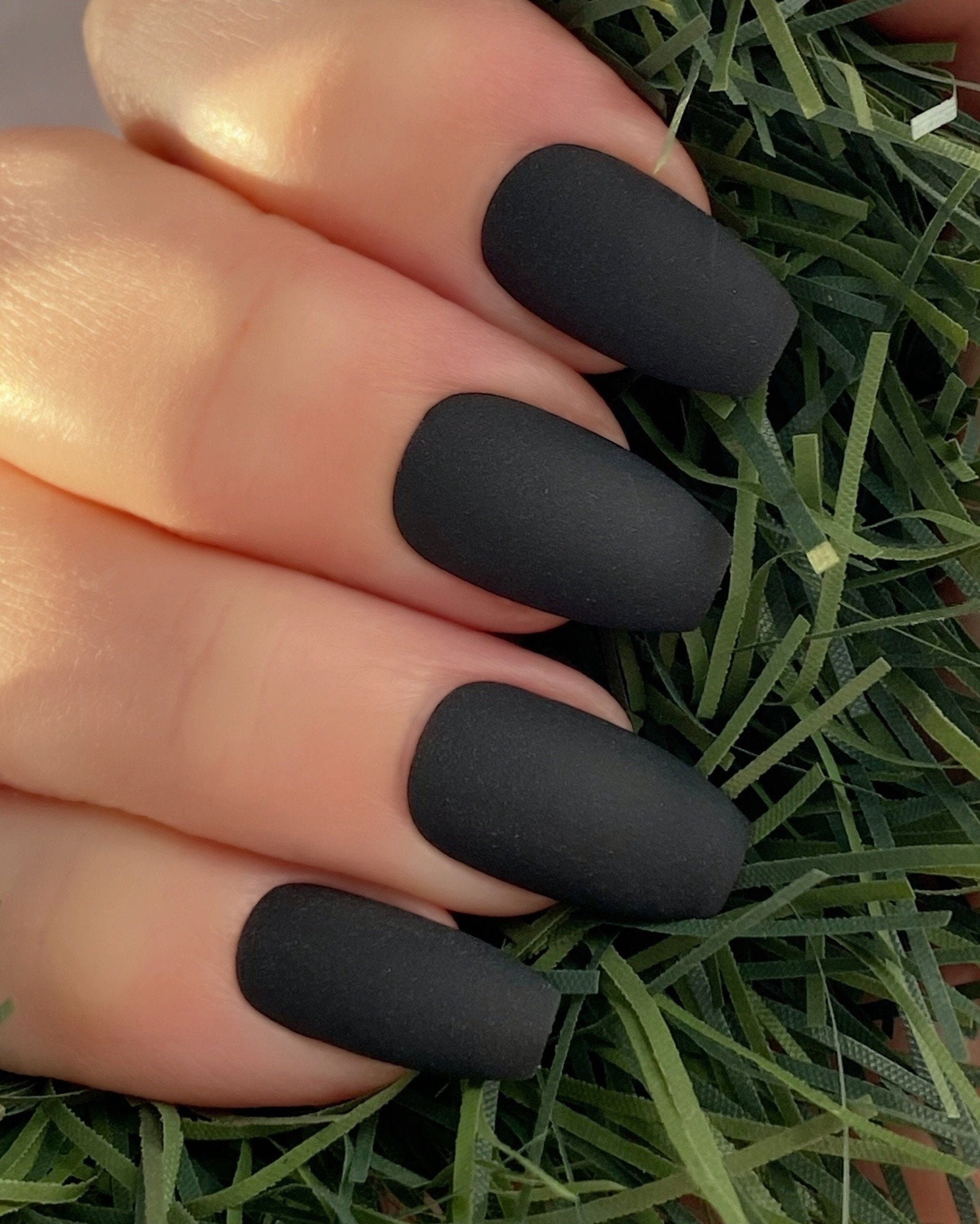 Matte Nail Black Polish Matte Cream Nail Polish - Etsy Israel