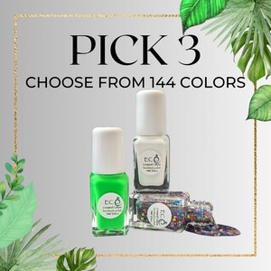 Nail Polish: Pick 3, Pick Your Colors, Nail Polish Gifts, Personal Gifts, Kid Gifts, Beauty Products, Mothers Day Gifts