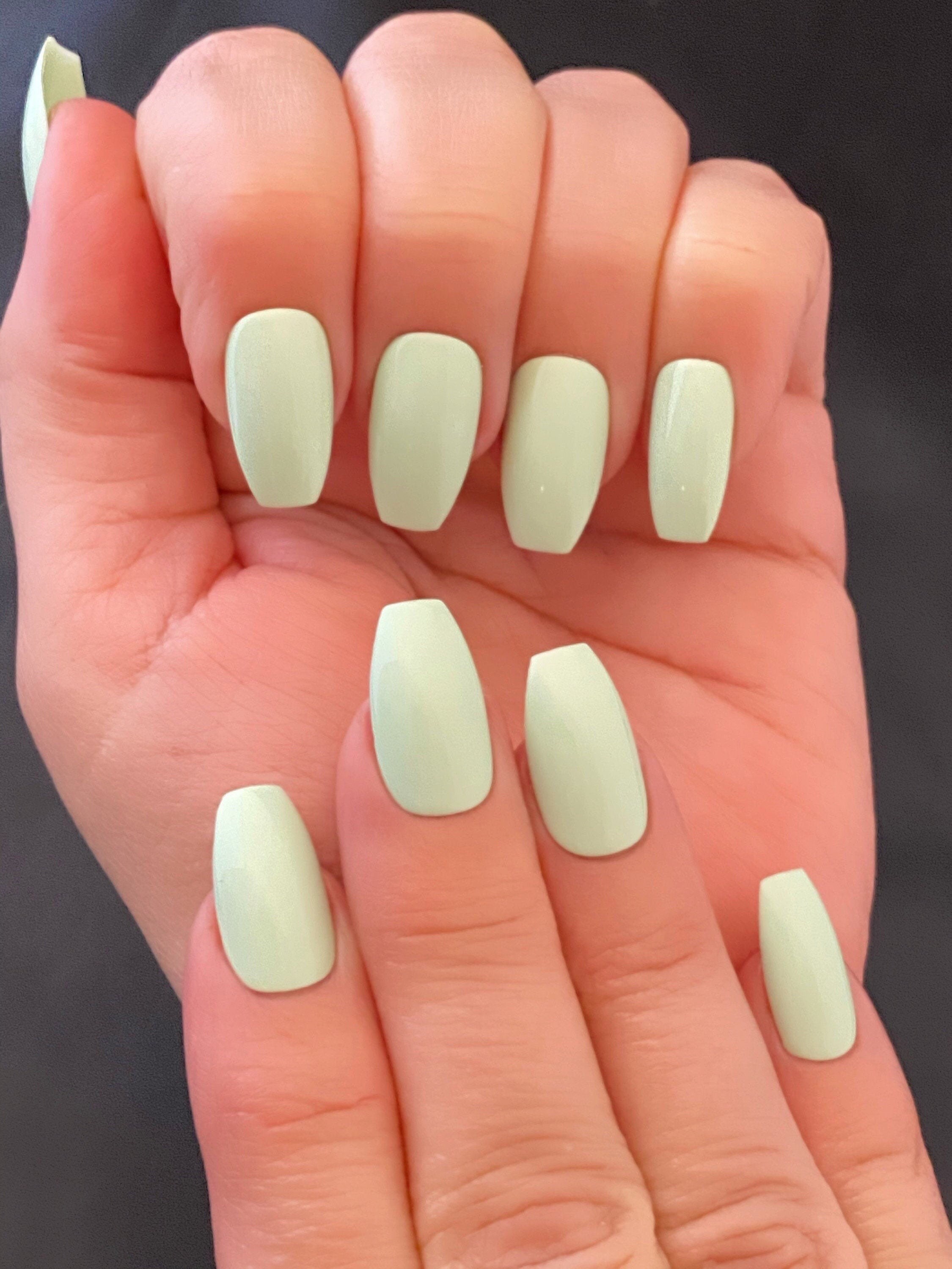 Mint Green Nail Polish Green Pastel Polish Nail Lacquer Etsy Sweden