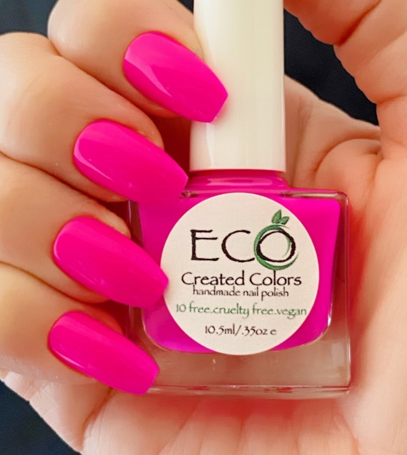 It's a MAGENTA Day : Neon Pink/purple Nail Polish Summer - Etsy It's a MAGENTA Day : Neon Pink/purple Nail Polish Summer - Etsy