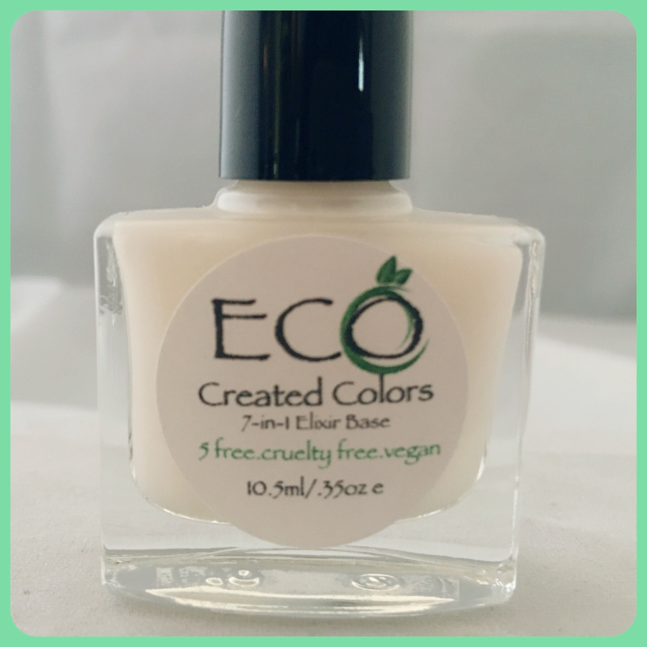 Nail Polish 7-in-1 Elixir: Nail Treatment, Base Coat Polish, Eco Frie…