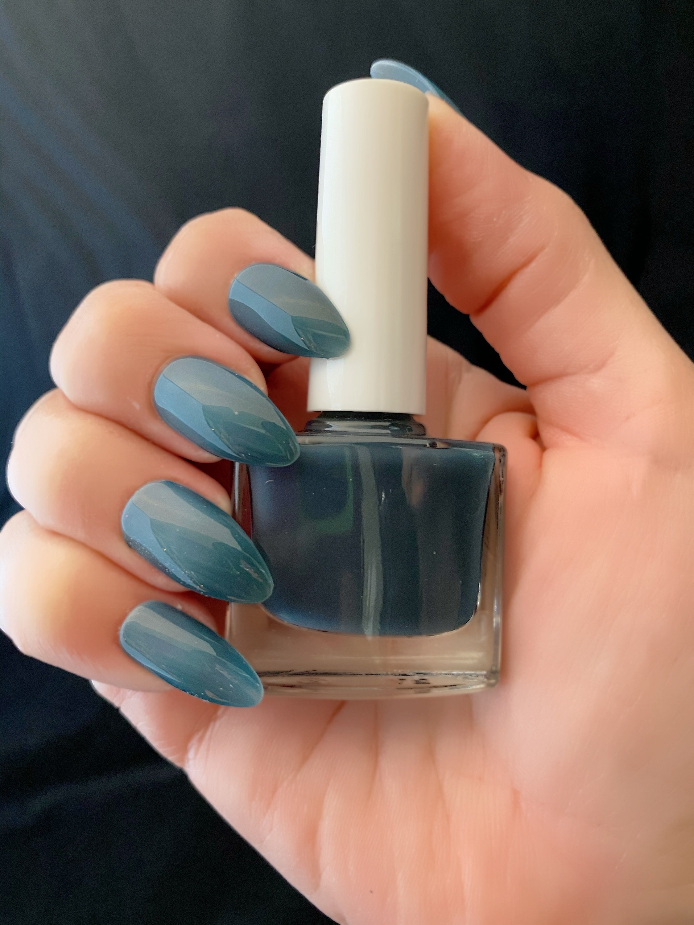 Smokey Gray/blue to Coral Thermal Color Changing Nail Polish - Etsy
