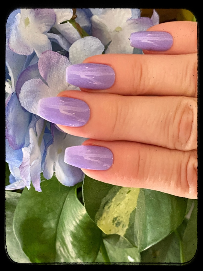 LOVE My Lavender: Purple/Lavender Nail Polish, Cruelty Free and Vegan Polish, Fall Nail Polish image 9