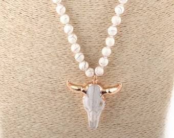 Longhorn Necklace - Etsy
