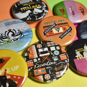 Kpop Seventeen Pinback Button Badges - 1.25&quot; SVT, Clap, Change Up, Trauma, Lilili Yabbay - Seventeen carat, aesthetic buttons, kpop pins