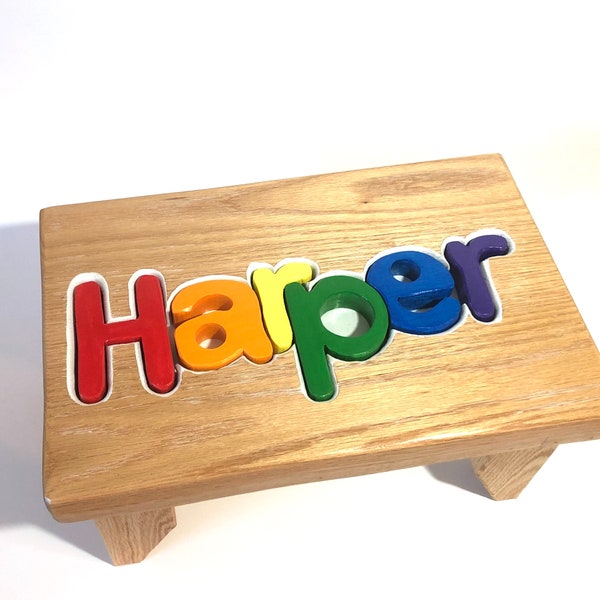 Name stool puzzle