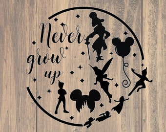 Free Free Never Grow Up Disney Svg SVG PNG EPS DXF File