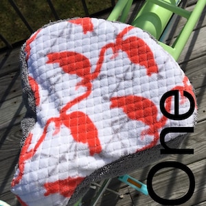 Tickled Pink Beach Cruiser Bicycle Seat Cover