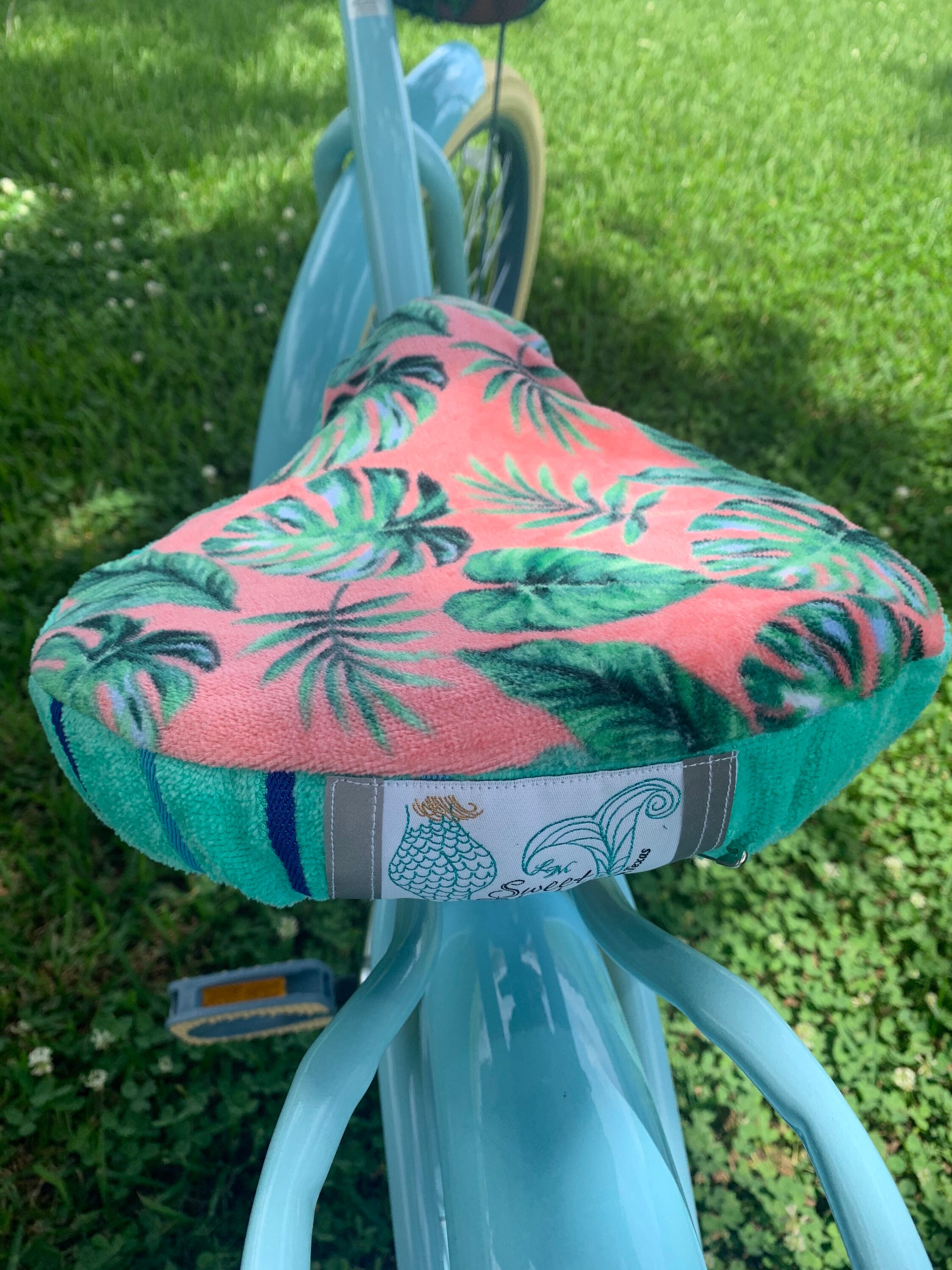 Hanging with Fronds Beach Cruiser Bicycle Seat Cover Etsy