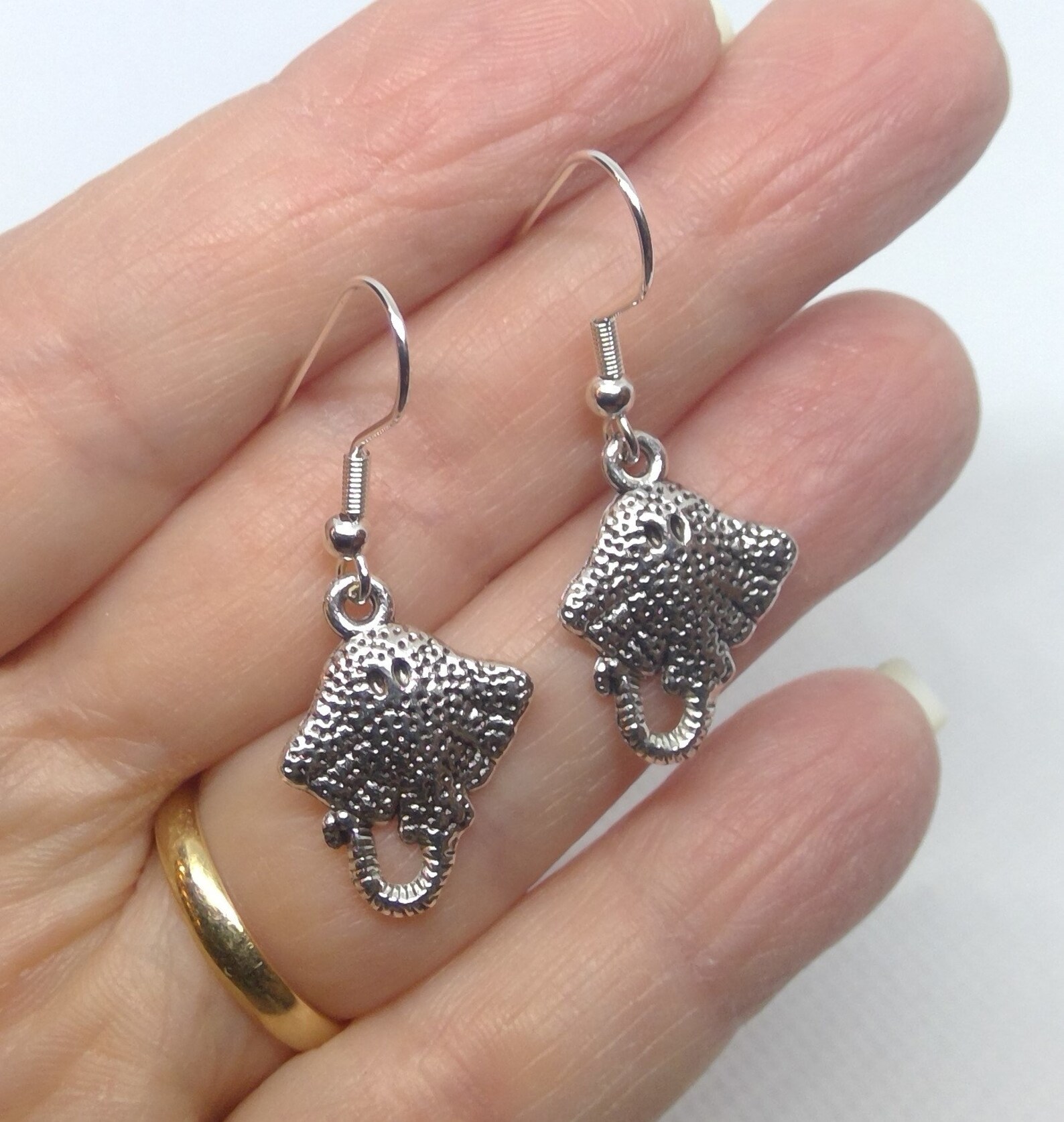 Stingray Earrings Novelty Earrings Free Shipping US Etsy