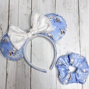 Olaf Mickey ears, Olaf ears, Olaf Disneyland, Olaf Frozen adventure, Olaf costume, Frozen Birthday, Frozen ears, Olaf Mickey Mouse ears