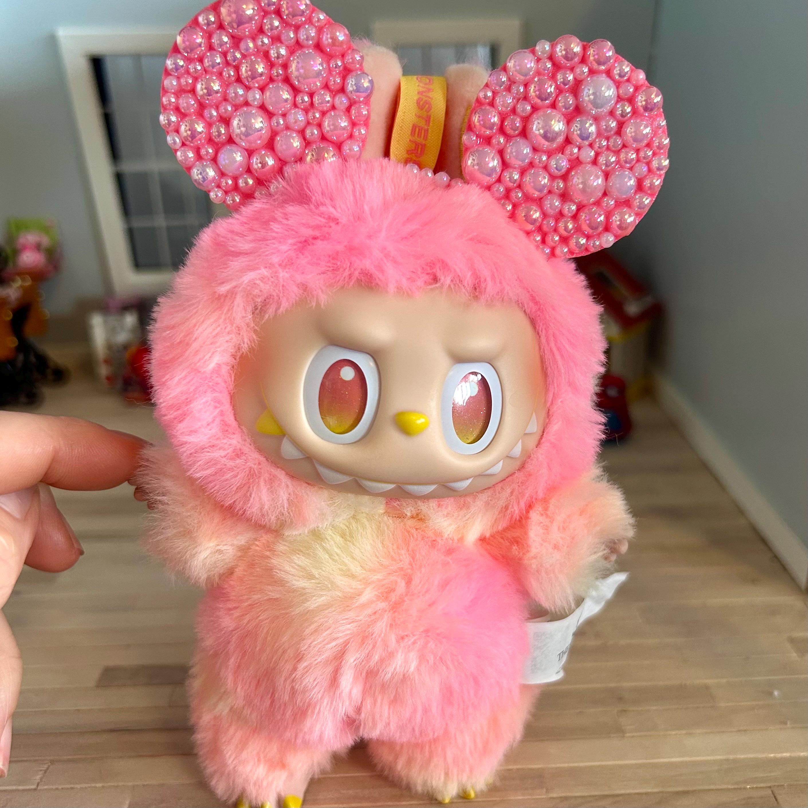 Orecchie di Topolino con strass per Labubus