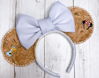 Cork Mickey Ears, Pin trading Mickey ears, Disney pin trading ears, Minnie Mouse ears, Cork Minnie ears, Pin board Mickey ears, Disney ears